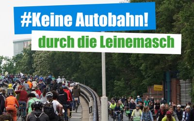 Fahrraddemo Südschnellweg