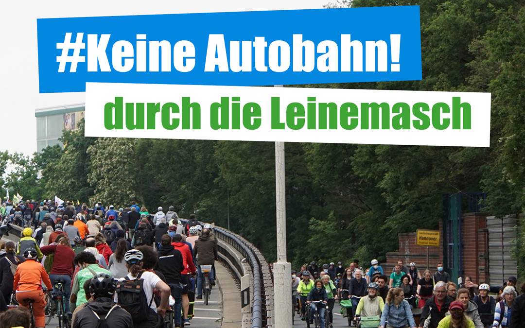 Fahrraddemo Südschnellweg