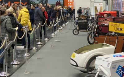 Lastenrad Ausstellung auf der ABF Messe